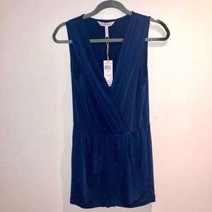 BCBGeneration Blue Romper